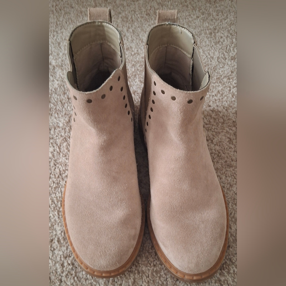 Sorel lenox chelsea boots womens 9.5 tan waterproof Mountain travel boho Sku 17